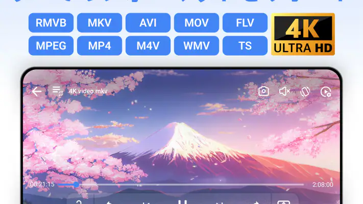 ビデオプレーヤー、動画再生 - Arc Player screenshot 1