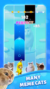 ピアノキャット2: ミーム音楽ゲーム & ピアノタイル screenshot