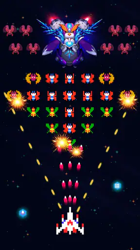 ファルコン: クラシック宇宙インベーダーアーケードゲーム screenshot 1