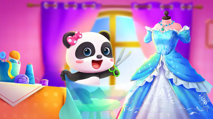 ベビーパンダのファッションドレスアップ screenshot 1