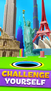 ホールクラフト:食べて大きくなるゲーム HoleCraft screenshot 3