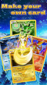ポケモンカードゲームアプリ: 独自のカード を作成する screenshot