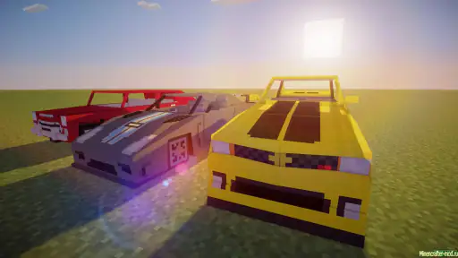 マインクラフト用の車とオートバイのモッド screenshot