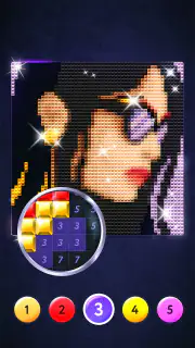 マジックダイヤモンドアート:数字で塗り絵 screenshot 3