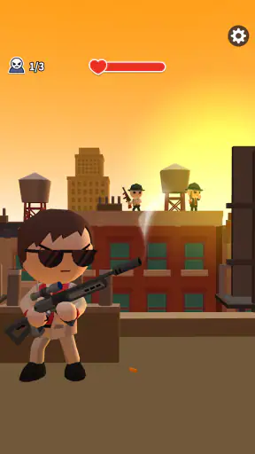 マフィアスナイパー — ギャング戦争 screenshot 1