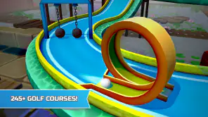 ミニゴルフ 3D マルチプレイヤー ライバル screenshot 1