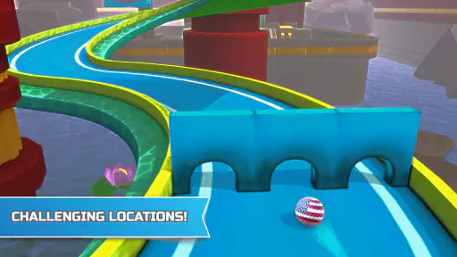 ミニゴルフ 3D マルチプレイヤー ライバル screenshot 3