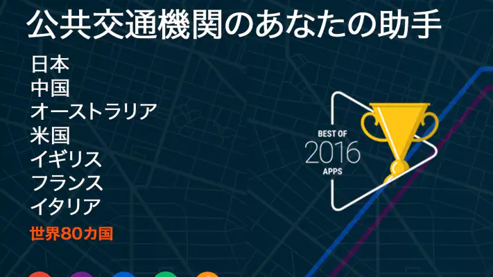 ムービット(Moovit):リアルタイムの交通時刻プランナー screenshot 1