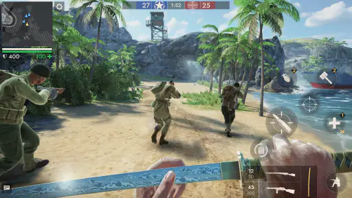 ワールドウォーヒーローズ：ＦＰＳ戦争ゲーム screenshot