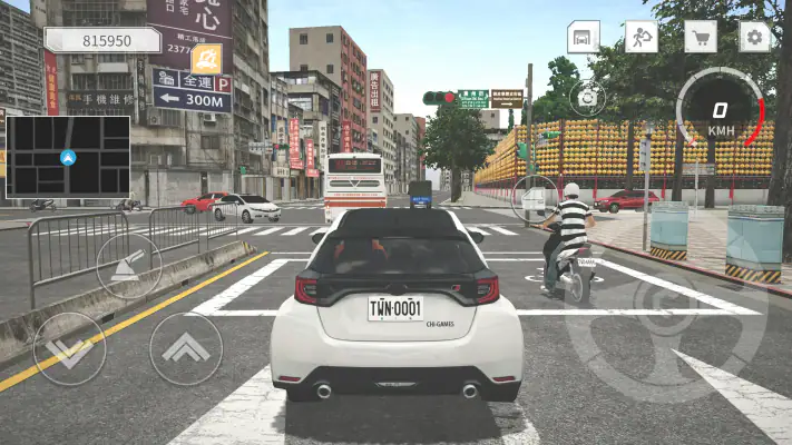 台湾運転手-自動車レース X シミュレーション screenshot 1