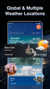 天気予報-ライブ天気と正確な天気 screenshot