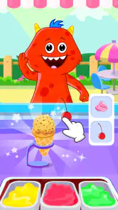 子供向けアイスクリームショップゲーム screenshot