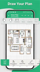 床を描く、3Dフロアプランのアイデア screenshot