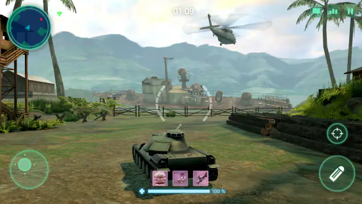戦争兵器：戦車軍事ゲーム (War Machines) screenshot 1