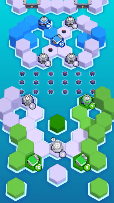 戦争地域 (War Regions) - 戦術的なゲーム screenshot 1