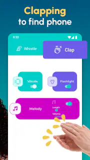 拍手して携帯電話を探す: ホイッスル screenshot 4