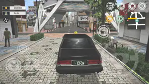 日本大阪タクシー運転シミュレーター screenshot 1