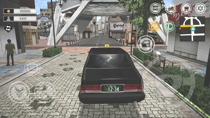 日本大阪タクシー運転シミュレーター screenshot 1
