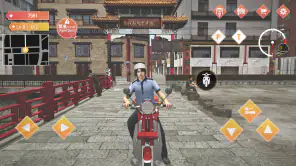 日本郵便配達バイクシミュレーター長崎編 screenshot 1