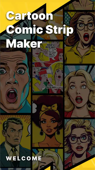 漫画コミックストリップメーカー screenshot 1