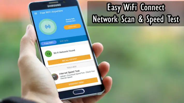 無料WiFi接続どこでも＆ポータブルホットスポット screenshot 1