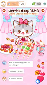 猫のタピオカティー: Boba Tea ASMR食べ物ゲーム screenshot