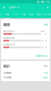 生理排卵トラッカー screenshot