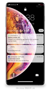 画面のロックと通知iOS 15 screenshot 8
