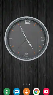 省エネアナログ時計ライブ壁紙 screenshot 5