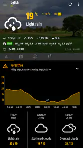 簡単な天気＆時計ウィジェット screenshot