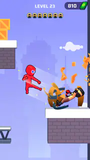 蜘蛛の巣の達人：超英雄スティックマン screenshot 5