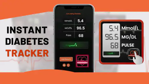 血糖値トラッカー：糖尿病テストブドウ糖ログ screenshot