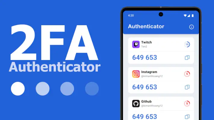 認証アプリ(Authenticator App) screenshot 1