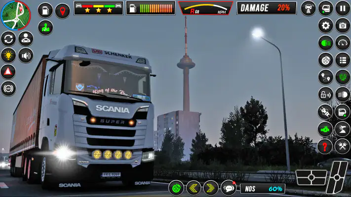 車貨物トラック ゲーム 2023 screenshot 1