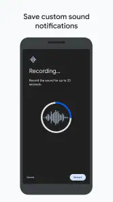 音声文字変換＆音検知通知 screenshot