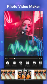 音楽付きのフォトビデオメーカー screenshot