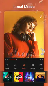 音楽付きのフォトビデオメーカー screenshot