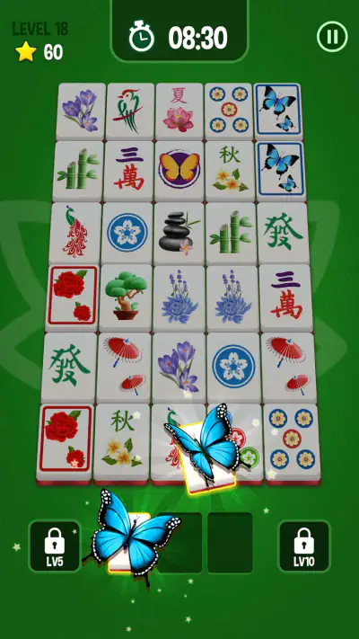 麻雀3D - ペアマッチングパズル screenshot 1