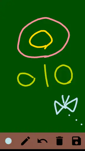 黒板におえかき screenshot 1