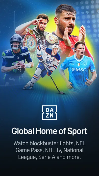 DAZN - Transmisje sportowe screenshot 1
