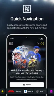DAZN - Transmisje sportowe screenshot 4