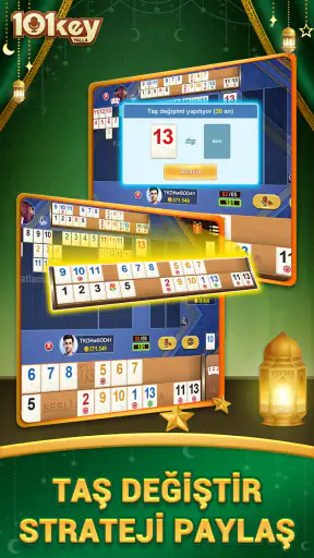 101 Okey Yalla - Canlı & Sesli screenshot 1