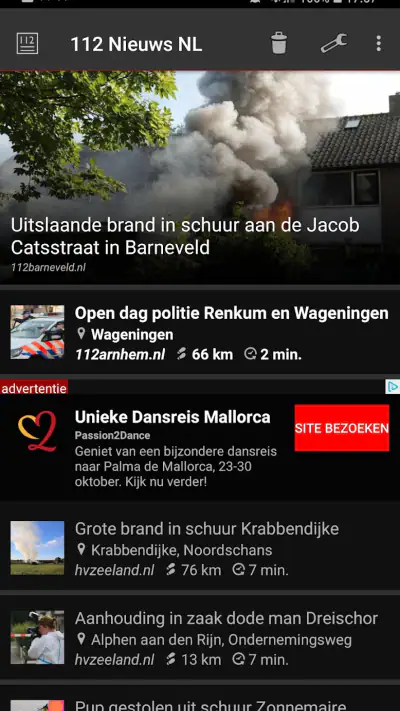 112 Nieuws NL screenshot 1