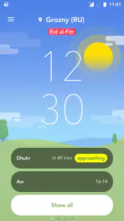 1Muslim: Gebedstijden, Azan screenshot 3