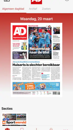 AD - Digitale krant screenshot 1