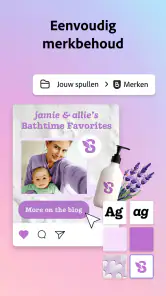 Adobe Express: AI-foto, video screenshot