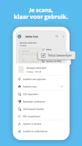 Adobe Scan: PDF- & OCR-scanner screenshot