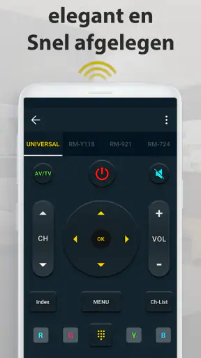 Afstandsbediening Universeel screenshot 1