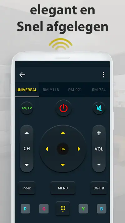 Afstandsbediening Universeel screenshot 1