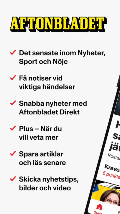Aftonbladet Nyheter screenshot 1